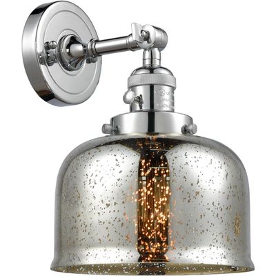 Innovations 203SW-PC-G78-LED 1 Light Vintage Dimmable LED Sconce with a High-Low-Off Switch, Polished Chrome