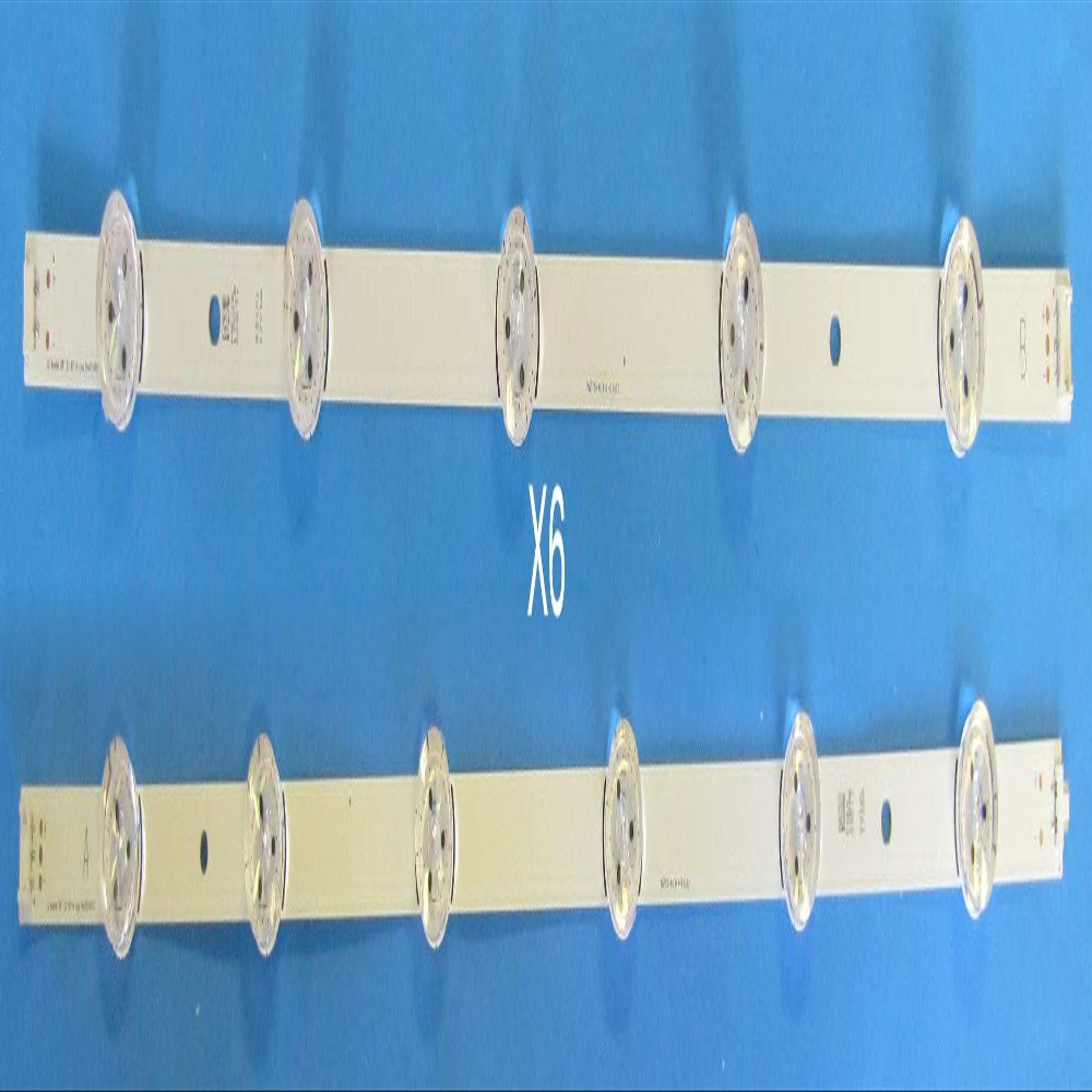 ElectronicaUSA Full Set of 60 LG LED Button Replacement Backlight Strips (12) for 60LB6300-US, 60LB7100-UT, 6916L-1720A/6916L-1721A