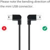 YQMAJIM Charging Cable Power Cord for Garmin GPS, 6.5Ft USB to Mini USB Cable for Garmin GPS 90 Degree Angle Mini USB Cable view 3