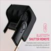 Adonit Photogrip (Black) Shutter Remote Bluetooth Selfies Included Tripod, Travel Case, Mini Stylus. Smartphone HandGrip Camera Stable Shots for iPhone, Android, Samsung, LG, Google Pixel, HTC view 3