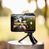 Adonit Photogrip (Black) Shutter Remote Bluetooth Selfies Included Tripod, Travel Case, Mini Stylus. Smartphone HandGrip Camera Stable Shots for iPhone, Android, Samsung, LG, Google Pixel, HTC view 4