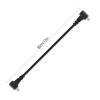 Acouto 30cm Flash Sync Cable PC-PC Male to Male Flashlight Camera Connector Sync Cable Cord view 3