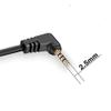 YQMAJIM Dash Cam Rearview Backup Camera Extension Cord,2.5mm 4 Pin 6.5 Ft Male to Female Car Driving Recorder Reverse Camera Extension Cable view 2