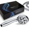 AquaDance High Pressure 6-Setting 3.5" Chrome Face Handheld Shower with Hose for the Ultimate Shower Experience! Officially Independently Tested to Meet Strict US Quality & Performance Standards! view 2