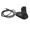 E ECSEM Compatible with TicWatch Pro Charger Charging Stand, Charging Dock Station Cradle Holder Accessory with 1m USB Cable for TicWatch Pro Bluetooth Smart Watch view 1