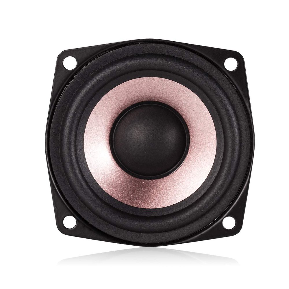 Douk Audio 1PC 2.5" inch 8 ohm Hi-Fi Desktop Full Range Speaker High Sensitivity Speakers for Home & Car Auidio 8-15W