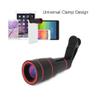 CamDesign 12x Optical Zoom HD Cell Phone Camera Lens, Telephoto Clip-On Lens for Single Lens Phone, Compatible with iOS X/8/7/6s/6 Plus Android Tablet, Used as Monocular Rubber Eyecup Carry Bag view 3