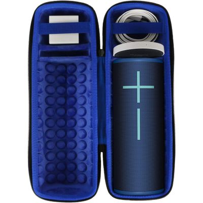 co2CREA Hard Travel Case Replacement for Ultimate Ears UE MEGABOOM 4 MEGABOOM 3 Portable Bluetooth Wireless Speaker (Lagoon Blue case for Speaker and Charging Dock)