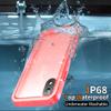 Cozycase TOP Military IP68 Waterproof Case for iPhone XR - Heavy Duty 360 Shockproof Full Body with Screen Camera Protector Double Water Dust Drop Proof Hard Rugged Tough Bumper Front Back Cover Pink view 3