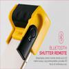Adonit Photogrip (Yellow) Stabilizer Hand Grip Phone Holder with Bluetooth Remote Shutter, Mini Tripod, Travel Bag, Mini Stylus Kits for iPhone, Android, Samsung, LG, Google Pixel, HTC, Smart Phone view 4