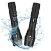 AuKvi 2 Pcs Powerful Red LED Flashlight - Long Range Red Hunting Light Torch, Zoombale, Waterproof, Best for Astronomy, Aviation, Night Observation view 4