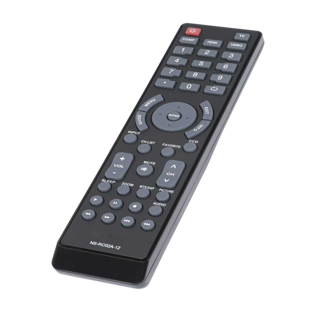 Beyution NS-RC02A-12 NSRC02A12 Remote Control fit for Insignia LCD LED HDTV NS-32L121A13 NS-22E340A13 NS-42D240A13 NS-39E480A13 NS-46E481A13 NS-40L240A13 NS-55E480A13 NS-39L240A13 NS-19E310A13