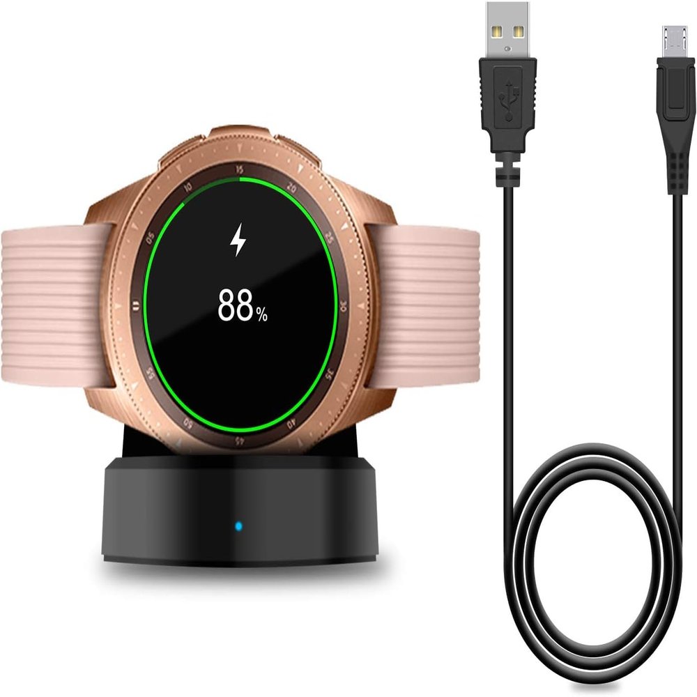 Samsung Galaxy Watch 42mm/46mm Charging Dock for SM-R800 R810 R815, Black