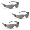 Pyramex Safety Intruder Eyewear (3 Pair Pack) (Gray) view 1