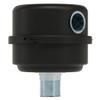 Solberg FS-10-050 Inlet Compressor Air Filter Silencer, 1/2" MPT Outlet, 4-1/8" Height, 4-1/8" Diameter, 12 SCFM, Made in the USA view 2
