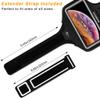 RUNBACH Armband for iPhone 17/17 Pro/16/16 Pro/15/15 Pro/14/14 Pro/13/13 Pro/12/12 Pro/11/XR,Sweatproof Running Exercise Bag with Card Slot for iPhone 16,15,14,13,12,11,iPhone XR(Black) view 2