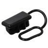 KingBra Rubber Cover 2pcs Black and Red 50A Plug Connector Protective End Cover Dust Cover Connector Cover Compatible with 50Amp DC Power Connectors view 3