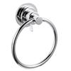 JiePai Vacuum Suction Cup Towel Ring,No Drill Bath Towel Holder, Chrome view 1