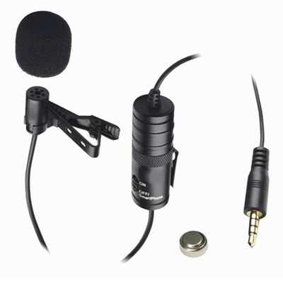 Vidpro External Microphone, Compatible with Vivitar DVR426 Camcorder XM-L Wired Lavalier Microphone - 20' Audio Cable - Transducer Type: Electret Condenser