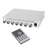 4CH HD Video Quad Splitter - 4-Screen CCTV DVR Processor with NTSC/PAL Switch, PIP Function, for School/Home/Factory Surveillance Systems view 2