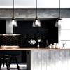 STGLIGHTING 1-Ligh H-Type Track Light Pendants 1.6ft Restaurant Chandelier Glass Lampshade Pendant Light Industrial Dimmable Track Mount Pendant Lighting Fixtures Pendant Lamp Bulb Not Included view 4