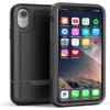 Encased iPhone XR Belt Clip Rugged Holster Case, Heavy Duty Protective Cover Holder (Rebel Armor Series) Black view 2