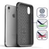 Encased iPhone XR Belt Clip Rugged Holster Case, Heavy Duty Protective Cover Holder (Rebel Armor Series) Black view 4