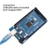 ELEGOO MEGA R3 Board ATmega 2560 + USB Cable Compatible with Arduino IDE Projects RoHS Compliant view 3