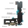 Johncase OEM Charging Port Dock Connector Flex Cable + Microphone + Cellular Antenna + Vibration Motor Connector Replacement Part Compatible for iPhone 7 Plus All Carriers (Black) view 3
