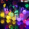 E-Simpo 6mtr 30LED Solar Powered Crystal Ball Waterproof Outdoor for Garden, Patio, Yard, Christmas, Fence, Xmas Decoration (RGB) view 1