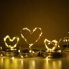 Cynzia Solar Mason Jar Lights, 6 Pack 10 LED Jar Lid String Lights with 6 Hangers(No Jars), Waterproof Fairy Firefly Light for Garden, Patio, Outdoor, Yard, Lawn Decor(Warm White) view 2
