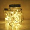 Cynzia Solar Mason Jar Lights, 6 Pack 10 LED Jar Lid String Lights with 6 Hangers(No Jars), Waterproof Fairy Firefly Light for Garden, Patio, Outdoor, Yard, Lawn Decor(Warm White) view 3