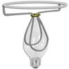 Upgradelights Set of Six Off White Tapered Drum 5 Inch Clip On Chandelier Lampshades view 3