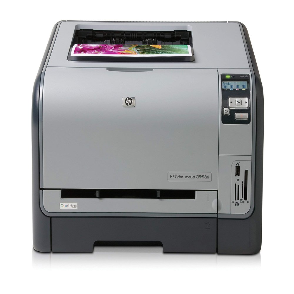 HP Color LaserJet CP-1518NI Laser Printer (CC378A) - Seller Refurb (Renewed)