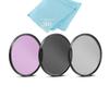 67mm Multi-Coated 3 Piece Filter Kit (UV-CPL-FLD) for Nikon CoolPix P900, P950 Digital Camera view 1