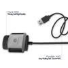 Scosche Rhythm+ Replacement Charger Dock, KELIFANG Replacement USB Charging Cradle Cable 1M Compatible with Scosche Rhythm Plus Heart Rate Monitor Armband Accessories, Black view 4