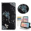 STENES Bling Phone Case Compatible with iPhone XR Case - Stylish - 3D Handmade Bling Crystal Fairy Design Magnetic Wallet Credit Card Slots Fold Stand Leather Cover Compatible with iPhone XR - Black view 2