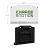 Wall Mount Cell Phone Charging Station for Famil Business Public Community | 8 Ports High Speed Cables | Compatible with iPad, Samsung, Android,Tablets and More view 4