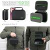 Carrying Case for GoPro Hero 13/12/11/10/9/8/7/6/5 Black and Accessories, HSU Protective Security Bag, Storage Solution for Adventurers-Upgraded Interior Foam view 2