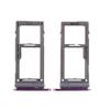 SIM Micro SD Card Tray Holder Slot Both for Samsung Galaxy S9 G960 S9 Plus G965 SIM Card Tray and Micro SD Card (Purple) view 1