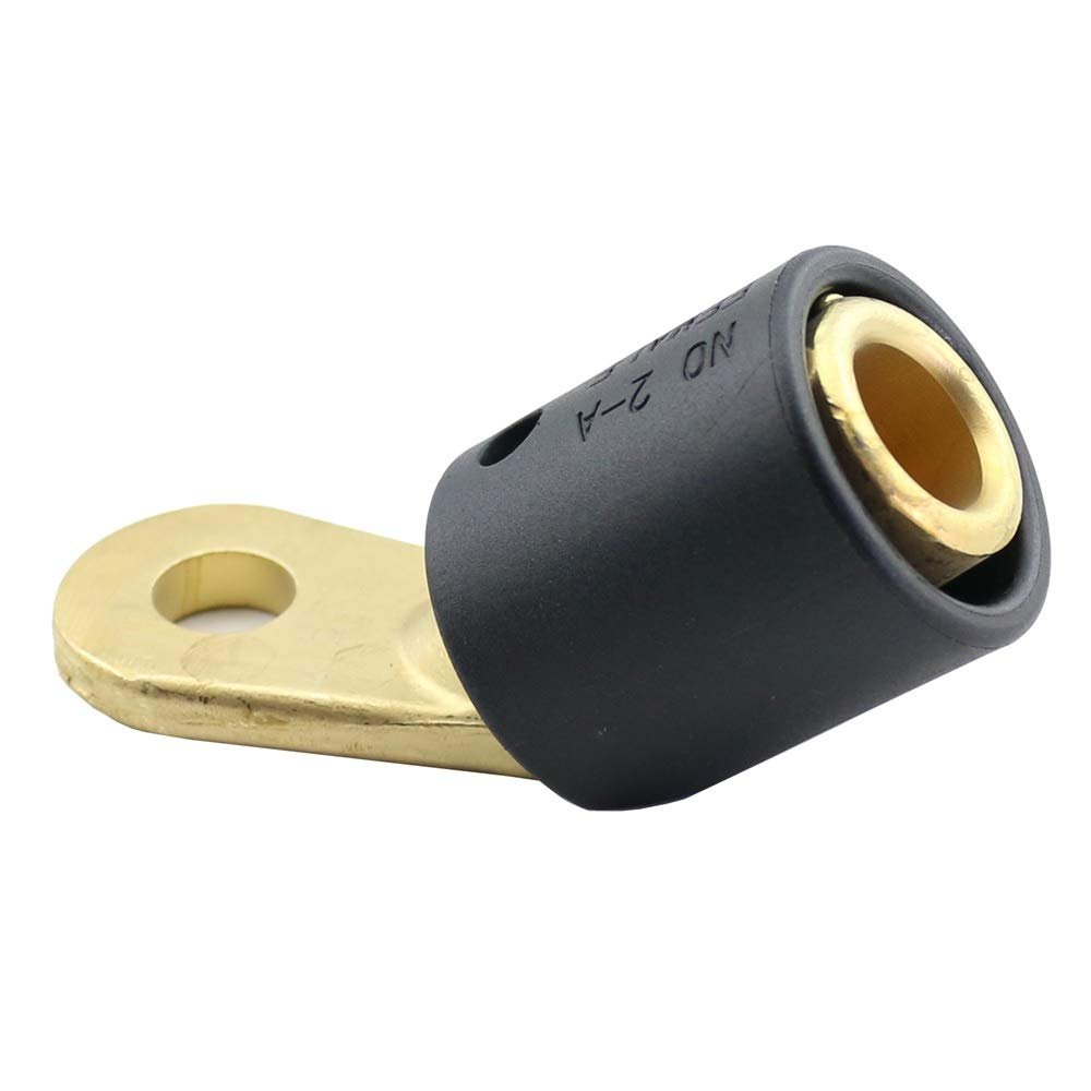WeldingCity Welding Cable Female Terminal Connector Adapter 2-AF Threaded Stud to Tweco/Lenco Male 2-MPC/4-MPC/LC-40/LC-40HD