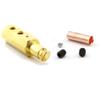 WeldingCity Tweco/Lenco Style 4-MPC/LC-40HD Twist-Lock Insulated Male Connector and Female Terminal Adapter 2-AF Threaded Stud to Male for Welding Cable 3/0-4/0 (70-95mm) view 2