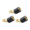 WeldingCity 3-pk Welding Cable Female Terminal Connector Adapter 2-AF Threaded Stud to Tweco/Lenco Male 2-MPC/4-MPC/LC-40/LC-40HD (Pack of 3) view 1