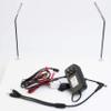 LEDUPDATES 2pcs Jewelry Showcase LED Pole Stem Light Model FY-45 Silver 6000K view 3