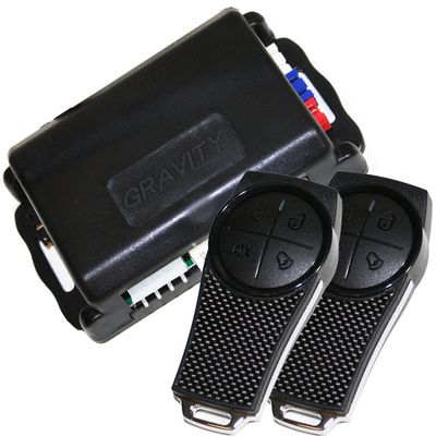 Gravity Car Alarm & Keyless Entry System w/External Shock Sensor G2SX