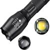 Pocketman LED Tactical Flashlight Super Bright LED Flashlights Portable Outdoor Water Resistant Torch with 5 Light Modes10Pack view 4