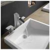 Pfister LG49DF0K Kenzo 2-Handle 8" Widespread Waterfall Bathroom Faucet in Brushed Nickel, Water-Efficient Model view 2