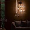 DEMMEX 3-Globe Turkish Mosaic Hard-Wired Chandelier, Handmade Moroccan Hanging Ceiling Lamp, Bohemian Decorative Pendant Light for Living Room, Bedroom, Amber view 4