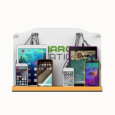 New Universal Charging Station - Wall Mount/Table Top Universal Cell Phone Charging Station for Family/Business/Public Community-Model SP0002L