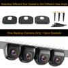 NATIKA Backup/Front View Camera,IP69K Waterproof Great Night Vision HD and Super Wide Angle Metal OEM Style Reverse Rear View Backup Camera for Cars Pickup Trucks SUVs RVs Vans (Black) view 3